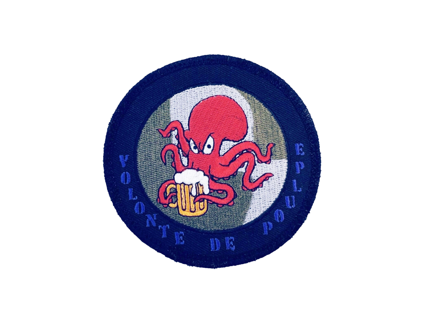 Ecussons patch brodé 8 cm - Belbourg imprimé et personnalisé pour